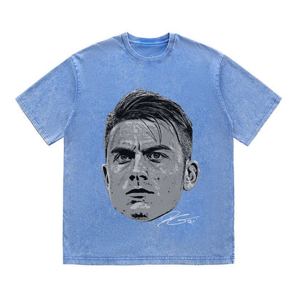 RDMCLOTHINGART tapestry hoodie DYBALA HEAVY COTTON TEES-9557