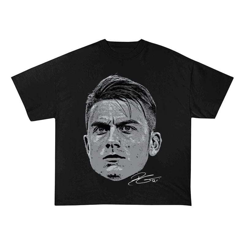 RDMCLOTHINGART tapestry hoodie DYBALA HEAVY COTTON TEES-9557