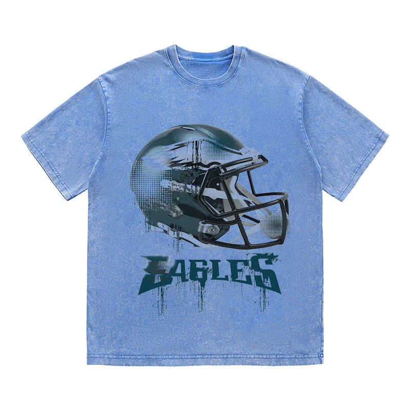 RDMCLOTHINGART tapestry hoodie EAGLES HEAVY WEIGHT COTTON TEE-8769