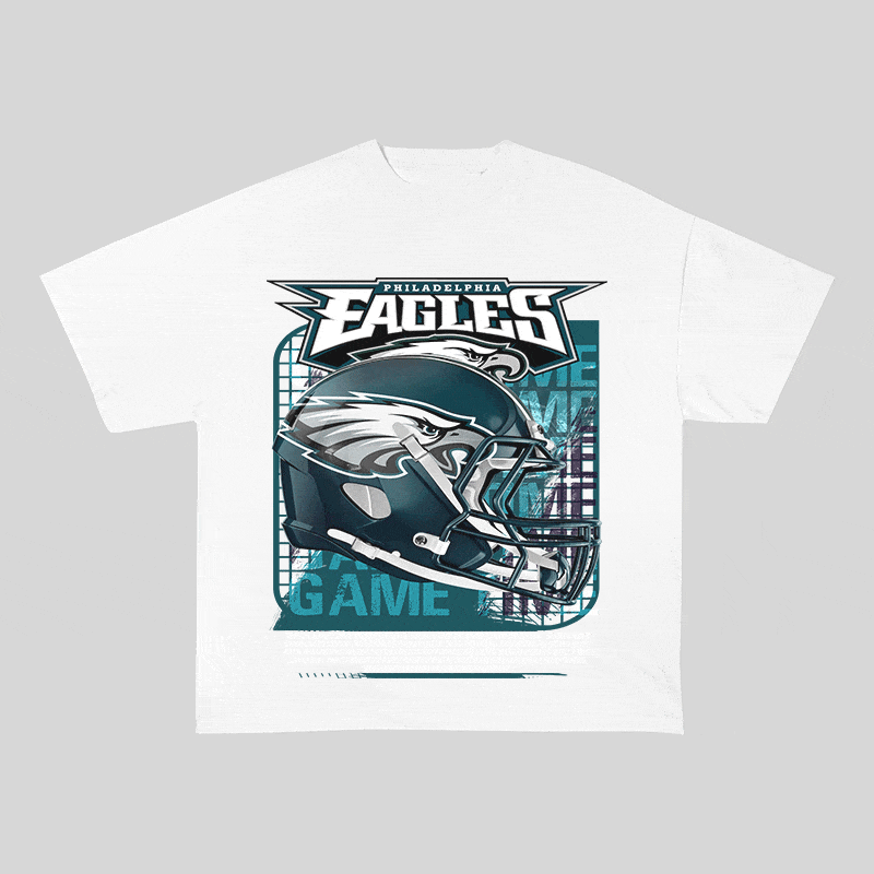 RDMCLOTHINGART tapestry hoodie EAGLES HEAVY WEIGHT COTTON TEE-8771