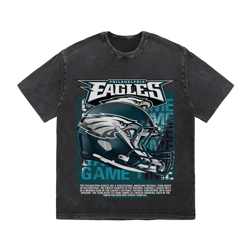 RDMCLOTHINGART tapestry hoodie EAGLES HEAVY WEIGHT COTTON TEE-8771