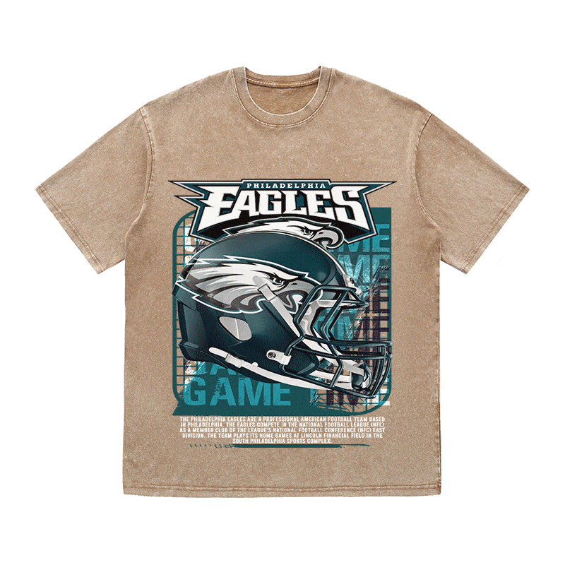 RDMCLOTHINGART tapestry hoodie EAGLES HEAVY WEIGHT COTTON TEE-8771