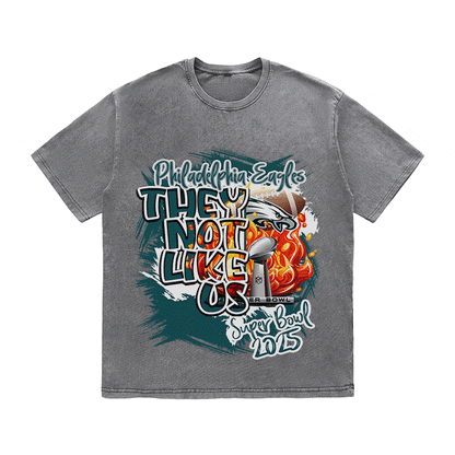 RDMCLOTHINGART tapestry hoodie EAGLES HEAVY WEIGHT COTTON TEE-8772