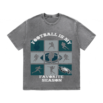 RDMCLOTHINGART tapestry hoodie EAGLES HEAVY WEIGHT COTTON TEE-8773