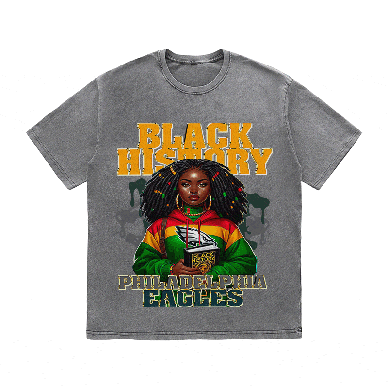 RDMCLOTHINGART tapestry hoodie EAGLES HEAVY WEIGHT COTTON TEE-8774