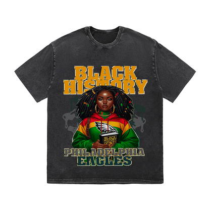 RDMCLOTHINGART tapestry hoodie EAGLES HEAVY WEIGHT COTTON TEE-8774