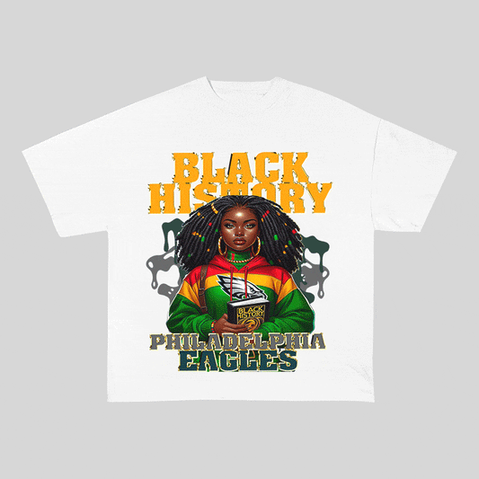 RDMCLOTHINGART tapestry hoodie EAGLES HEAVY WEIGHT COTTON TEE-8774