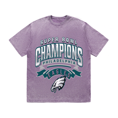 RDMCLOTHINGART tapestry hoodie EAGLES HEAVY WEIGHT COTTON TEE-8776