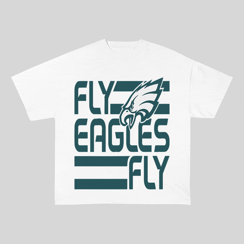 RDMCLOTHINGART tapestry hoodie EAGLES HEAVY WEIGHT COTTON TEE-8777