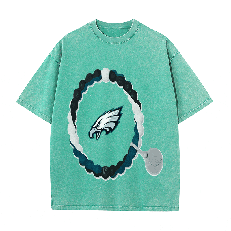 RDMCLOTHINGART tapestry hoodie EAGLES HEAVY WEIGHT COTTON TEE-8778