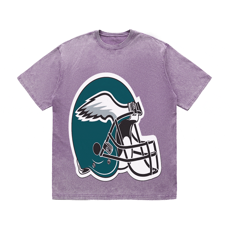 RDMCLOTHINGART tapestry hoodie EAGLES HEAVY WEIGHT COTTON TEE-8779