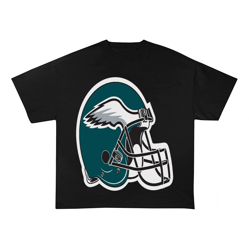 RDMCLOTHINGART tapestry hoodie EAGLES HEAVY WEIGHT COTTON TEE-8779