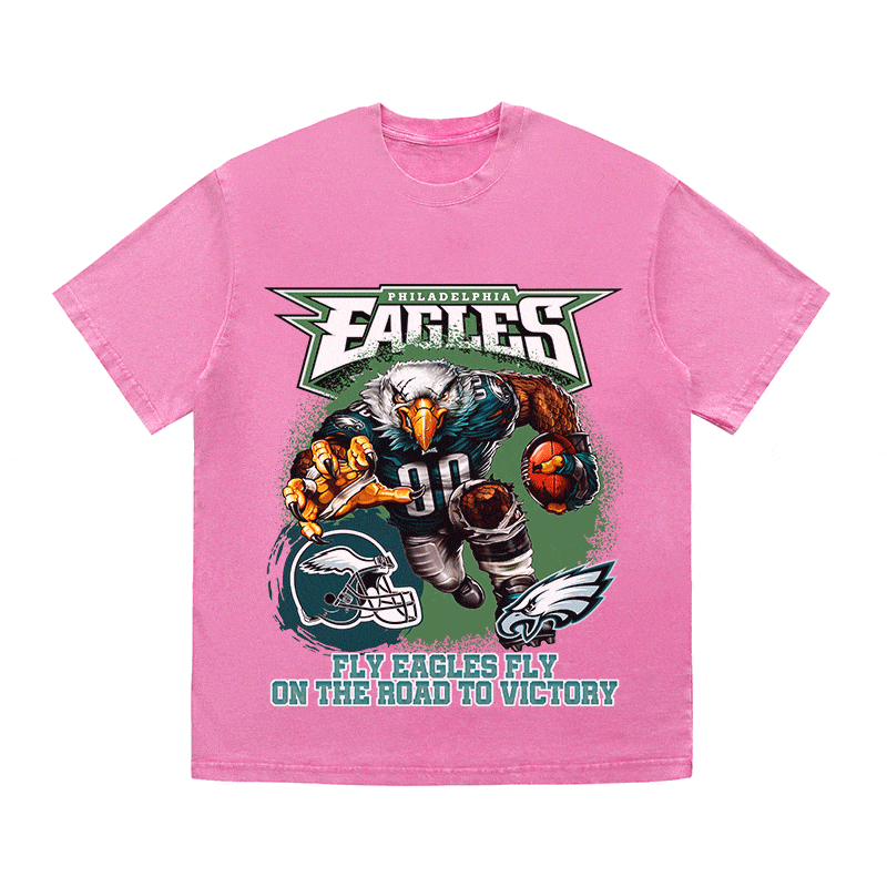 RDMCLOTHINGART tapestry hoodie EAGLES HEAVY WEIGHT COTTON TEE-8787