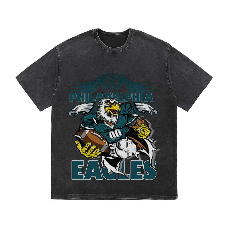 RDMCLOTHINGART tapestry hoodie EAGLES HEAVY WEIGHT COTTON TEE-8788