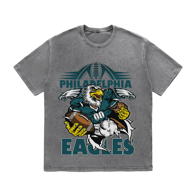 RDMCLOTHINGART tapestry hoodie EAGLES HEAVY WEIGHT COTTON TEE-8788