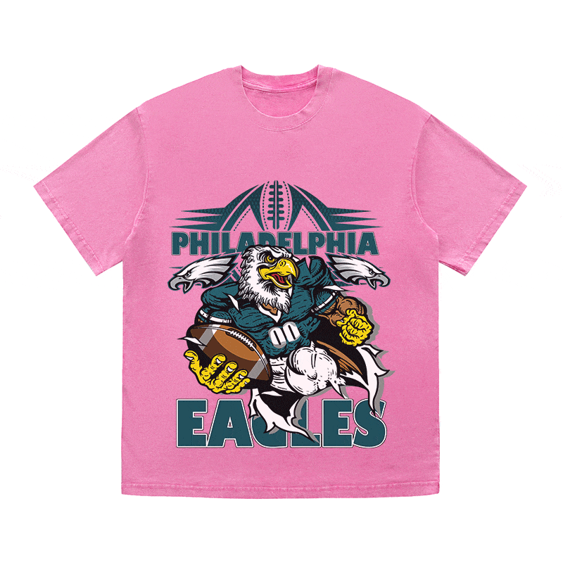 RDMCLOTHINGART tapestry hoodie EAGLES HEAVY WEIGHT COTTON TEE-8788