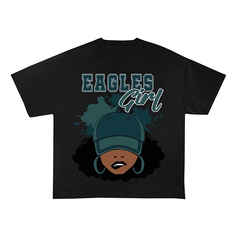 RDMCLOTHINGART tapestry hoodie EAGLES HEAVY WEIGHT COTTON TEE-8789