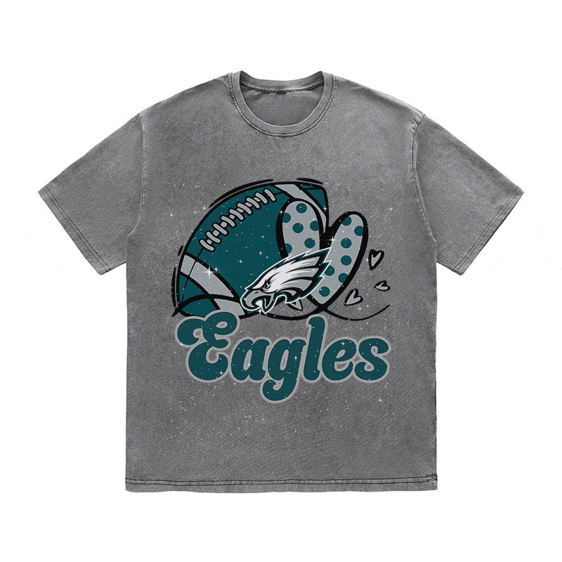 RDMCLOTHINGART tapestry hoodie EAGLES HEAVY WEIGHT COTTON TEE-8793