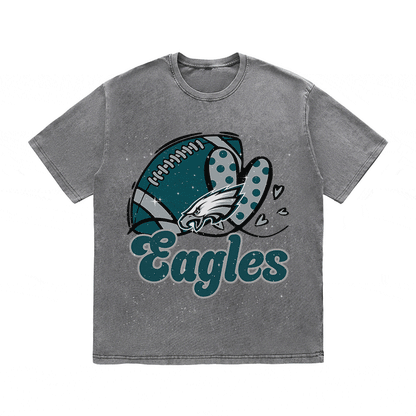 RDMCLOTHINGART tapestry hoodie EAGLES HEAVY WEIGHT COTTON TEE-8793