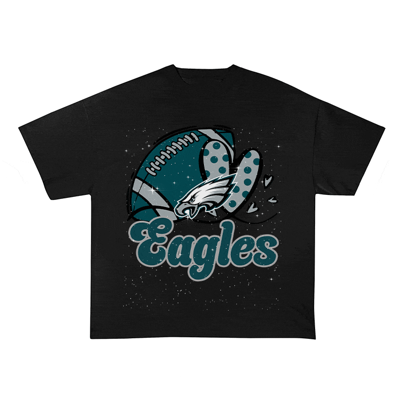 RDMCLOTHINGART tapestry hoodie EAGLES HEAVY WEIGHT COTTON TEE-8793