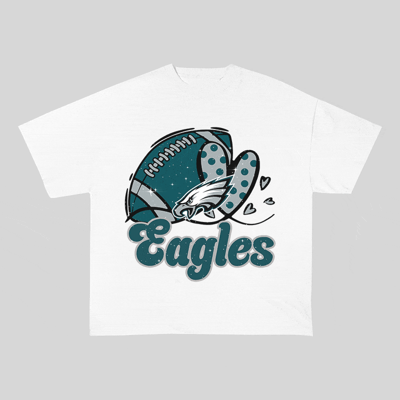 RDMCLOTHINGART tapestry hoodie EAGLES HEAVY WEIGHT COTTON TEE-8793