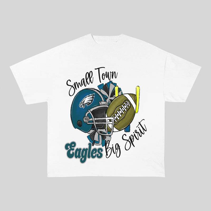 RDMCLOTHINGART tapestry hoodie EAGLES HEAVY WEIGHT COTTON TEE-8794