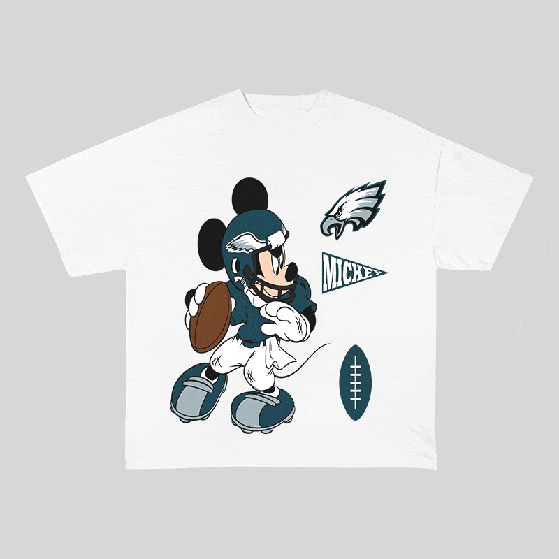 RDMCLOTHINGART tapestry hoodie EAGLES HEAVY WEIGHT COTTON TEE-8798