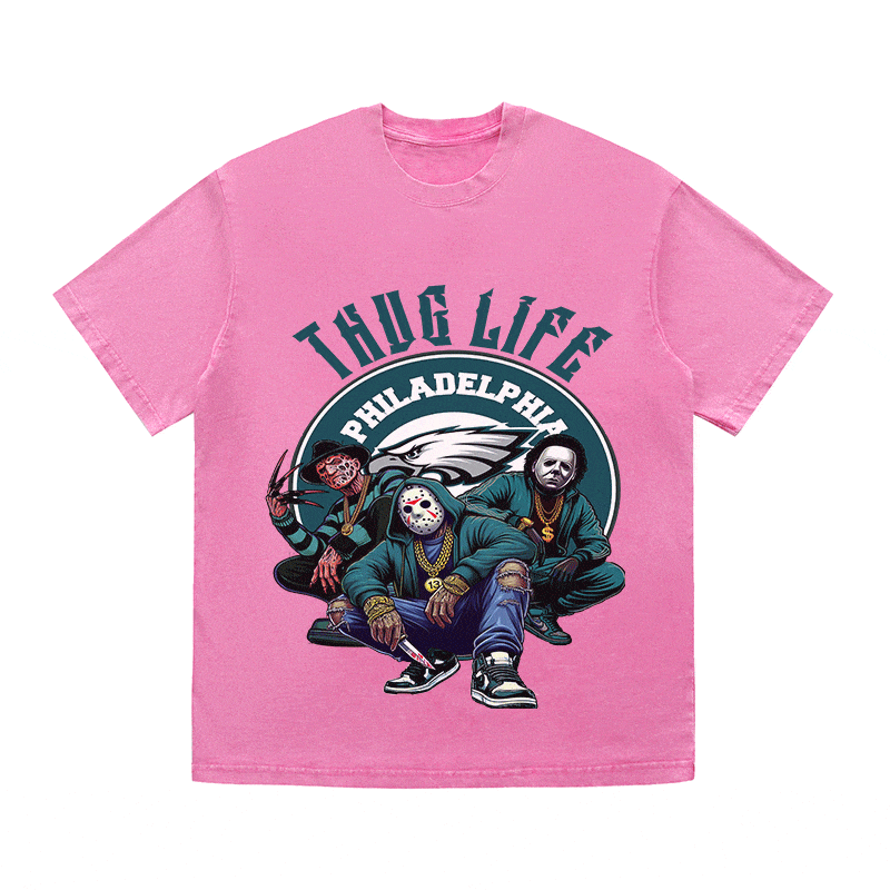 RDMCLOTHINGART tapestry hoodie EAGLES HEAVY WEIGHT COTTON TEE-8799