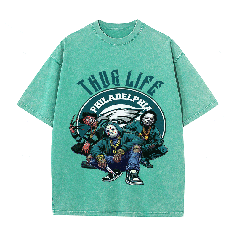 RDMCLOTHINGART tapestry hoodie EAGLES HEAVY WEIGHT COTTON TEE-8799