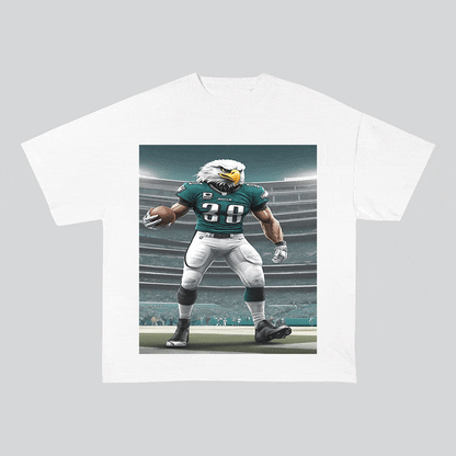 RDMCLOTHINGART tapestry hoodie EAGLES HEAVY WEIGHT COTTON TEE-8800