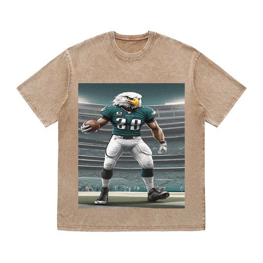 RDMCLOTHINGART tapestry hoodie EAGLES HEAVY WEIGHT COTTON TEE-8800