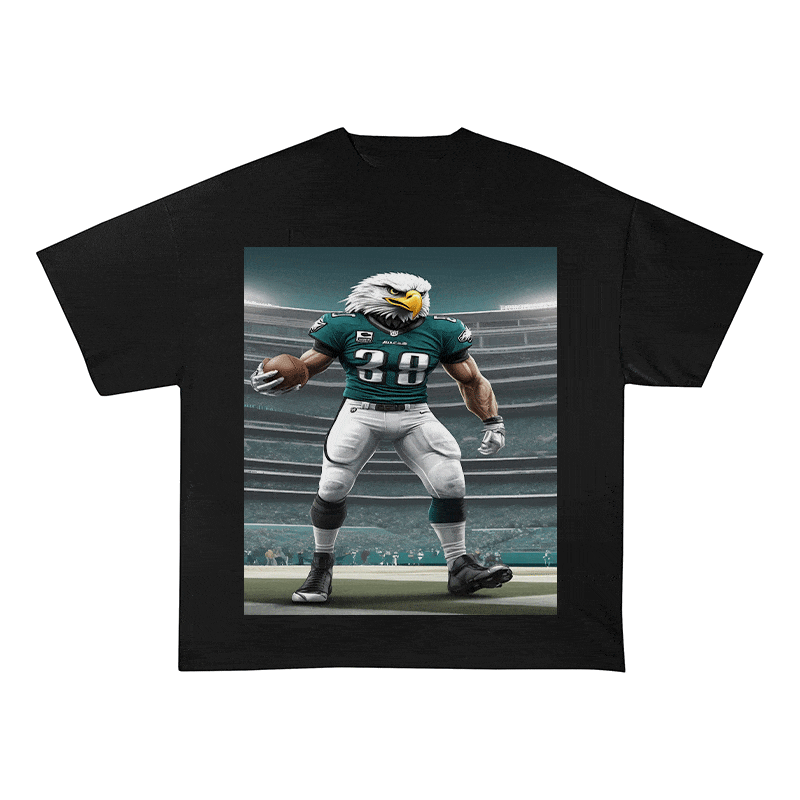 RDMCLOTHINGART tapestry hoodie EAGLES HEAVY WEIGHT COTTON TEE-8800