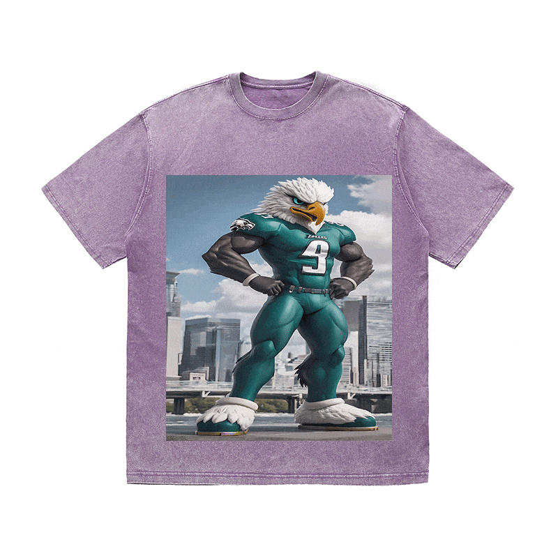 RDMCLOTHINGART tapestry hoodie EAGLES HEAVY WEIGHT COTTON TEE-8801