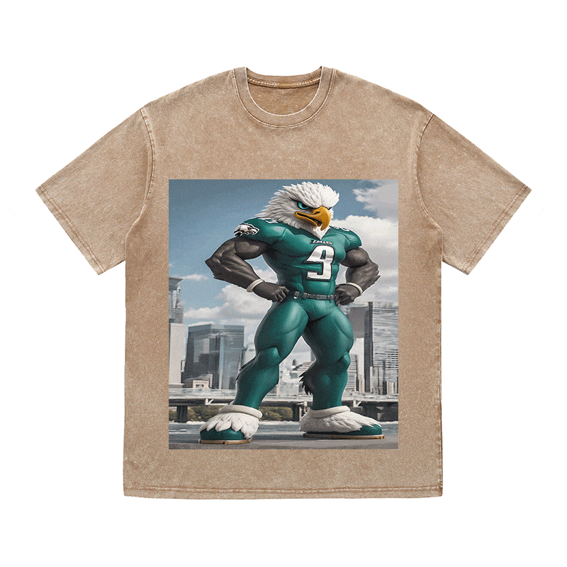 RDMCLOTHINGART tapestry hoodie EAGLES HEAVY WEIGHT COTTON TEE-8801