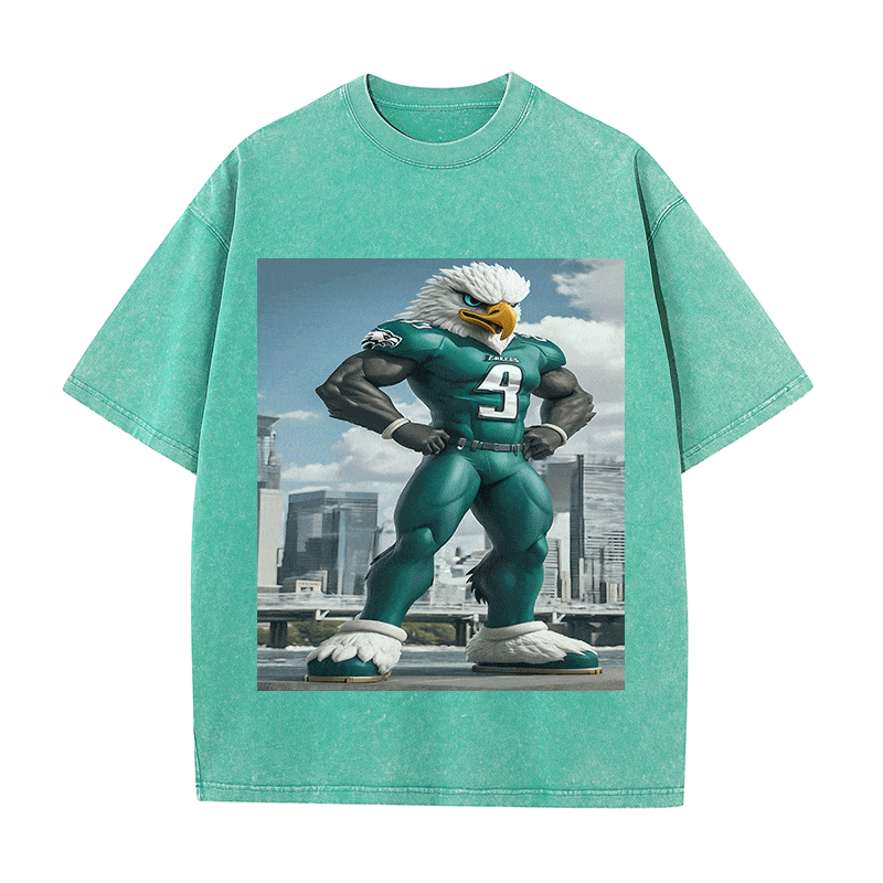 RDMCLOTHINGART tapestry hoodie EAGLES HEAVY WEIGHT COTTON TEE-8801