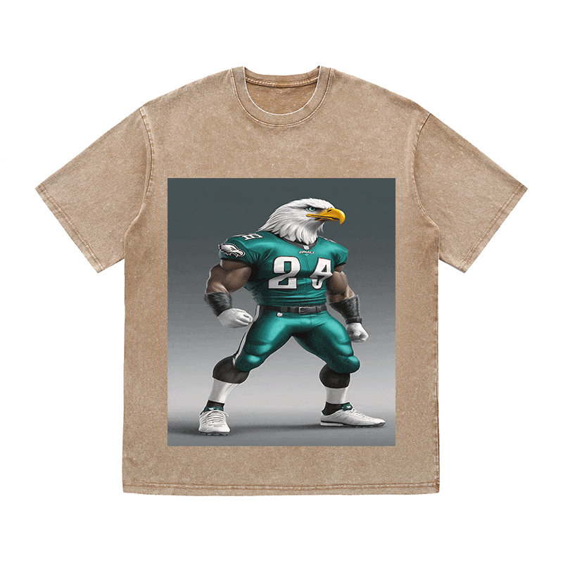 RDMCLOTHINGART tapestry hoodie EAGLES HEAVY WEIGHT COTTON TEE-8802