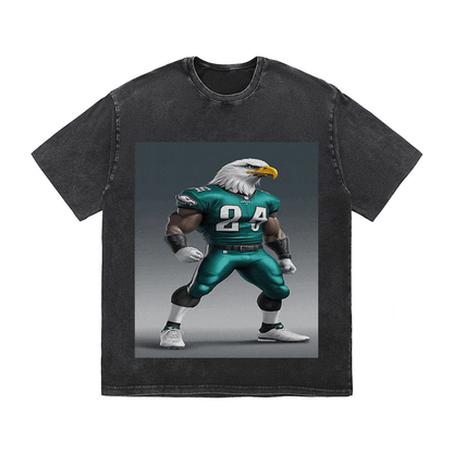 RDMCLOTHINGART tapestry hoodie EAGLES HEAVY WEIGHT COTTON TEE-8802