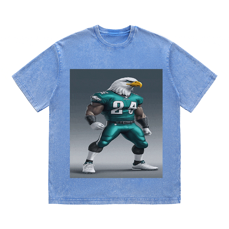 RDMCLOTHINGART tapestry hoodie EAGLES HEAVY WEIGHT COTTON TEE-8802