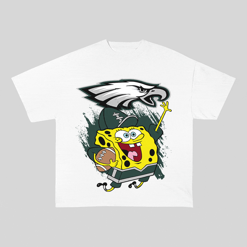 RDMCLOTHINGART tapestry hoodie EAGLES HEAVY WEIGHT COTTON TEE-8804