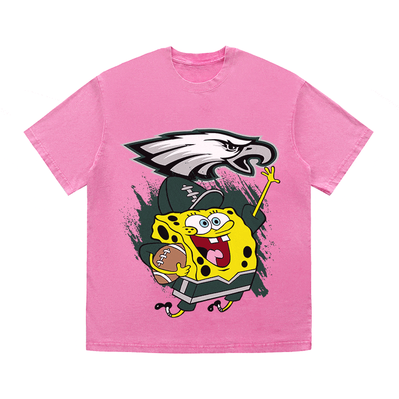 RDMCLOTHINGART tapestry hoodie EAGLES HEAVY WEIGHT COTTON TEE-8804