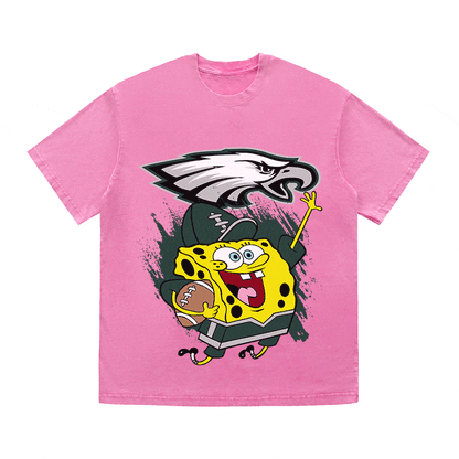 RDMCLOTHINGART tapestry hoodie EAGLES HEAVY WEIGHT COTTON TEE-8804