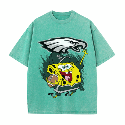 RDMCLOTHINGART tapestry hoodie EAGLES HEAVY WEIGHT COTTON TEE-8804