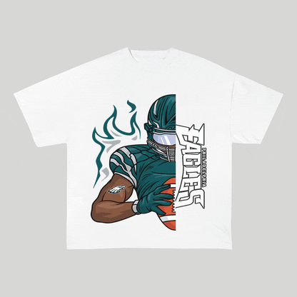 RDMCLOTHINGART tapestry hoodie EAGLES HEAVY WEIGHT COTTON TEE-8805