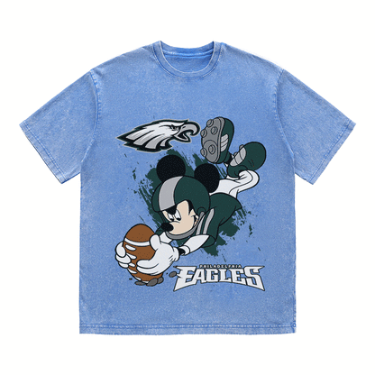 RDMCLOTHINGART tapestry hoodie EAGLES HEAVY WEIGHT COTTON TEE-8806