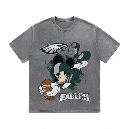 RDMCLOTHINGART tapestry hoodie EAGLES HEAVY WEIGHT COTTON TEE-8806