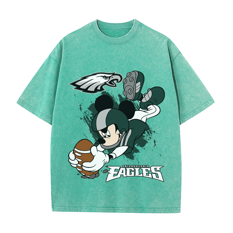 RDMCLOTHINGART tapestry hoodie EAGLES HEAVY WEIGHT COTTON TEE-8806