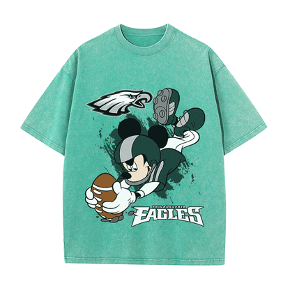 RDMCLOTHINGART tapestry hoodie EAGLES HEAVY WEIGHT COTTON TEE-8806