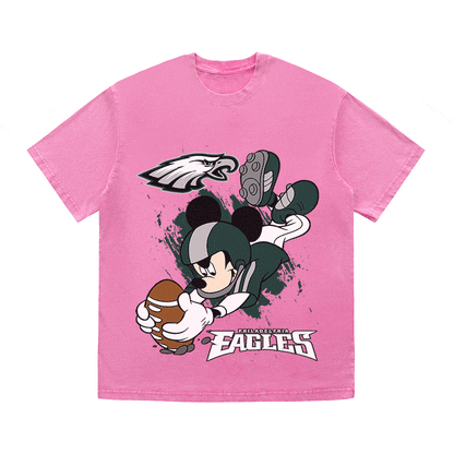 RDMCLOTHINGART tapestry hoodie EAGLES HEAVY WEIGHT COTTON TEE-8806