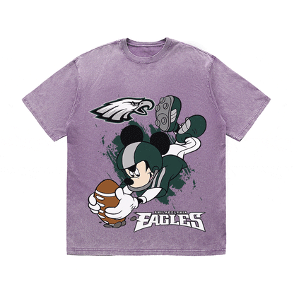 RDMCLOTHINGART tapestry hoodie EAGLES HEAVY WEIGHT COTTON TEE-8806