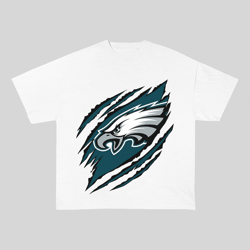 RDMCLOTHINGART tapestry hoodie EAGLES HEAVY WEIGHT COTTON TEE-8807